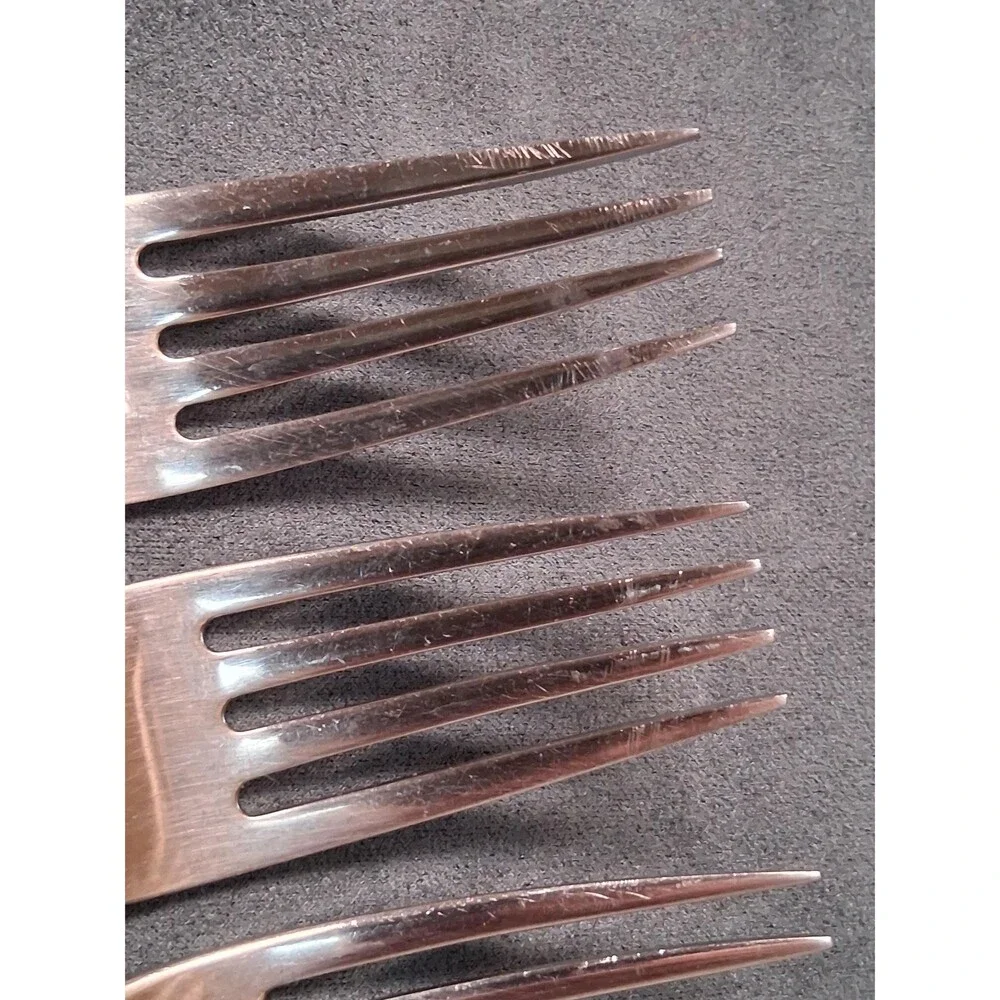 Oneida Cube Tennyson Dinner Forks (3)